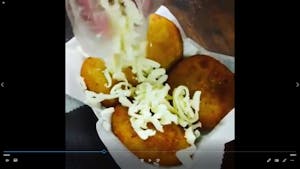 Arepitas Dulces With Mozzarella Image