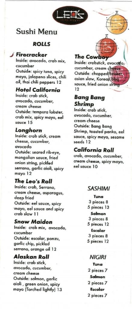 sushi - ASIAN