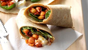 Chickpea Masala Roll Image