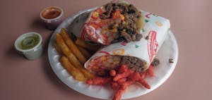 Flaming Fries Burrito Image