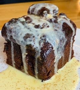 Warm Double Chocolate Banana Cake Image