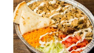 Chicken Shawarma Bowl Platter Image