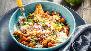 Samosa Channa Chaat Image