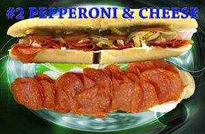 #02 Pepperoni & Cheese Image