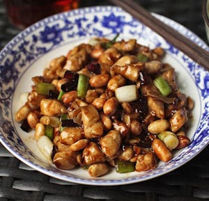 19. Kung Bao Chicken Combo Platter Image