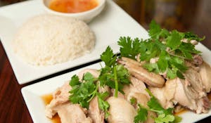 Hainanese Steamed Chicken Rice Image
