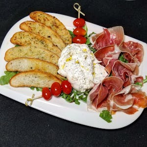 Prosciutto & Burrata Platter Image