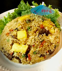 29. Khao Pad Sappalod (Thai Pineapple Fried Rice) Image