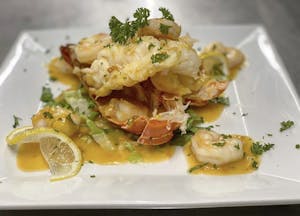 Lobster Tail with Shrimp Image