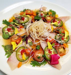 Yellowtail Jalapeño Carpaccio Image