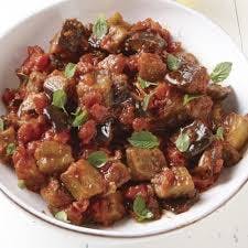 C03. Eggplant Parmigiana and Garlic Bread Image
