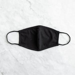 Fabric Mask Black Image
