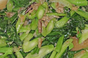 Chinese Broccoli with Salted Fish Image