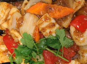 Sambal with shirmp and Calamari Image