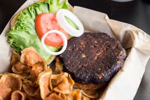 Black Bean Burger Image