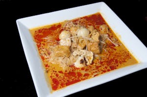 Malaysian Curry Laksa Rice Noodles Image