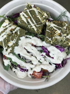 SOS Baked Falafel Salad Image