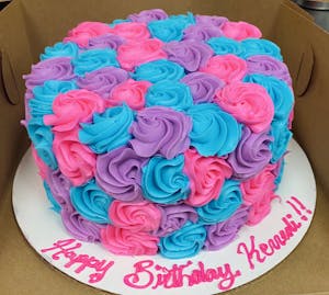 Rosette Cake Image