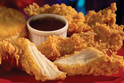 Order Chicken Fingers (6)  food online from SAL'S NY PIZZA store, Chesapeake on bringmethat.com