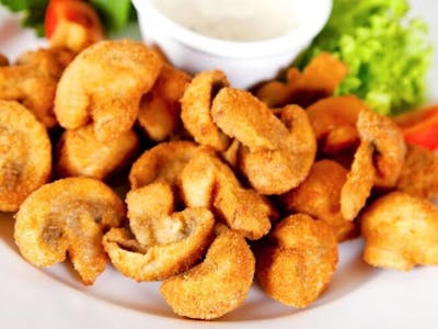 Order Fried Mushrooms  food online from SAL'S NY PIZZA store, Chesapeake on bringmethat.com