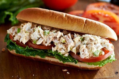 Order Tuna Fish Sub  food online from SAL'S NY PIZZA store, Chesapeake on bringmethat.com