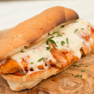 Order Chicken Parmigiana Sub  food online from SAL'S NY PIZZA store, Chesapeake on bringmethat.com