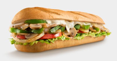 Order Grilled Vegetarian Sub   food online from SAL'S NY PIZZA store, Chesapeake on bringmethat.com