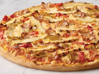 Order Bianca Chicken Florentine Pizza  food online from SAL'S NY PIZZA store, Chesapeake on bringmethat.com