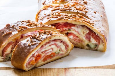 Order Meat Lover's Stromboli  food online from SAL'S NY PIZZA store, Chesapeake on bringmethat.com