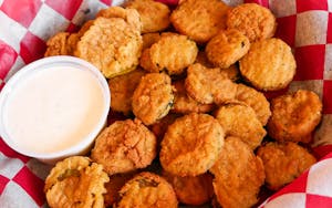 Spicy Fried Dill Pickles Image