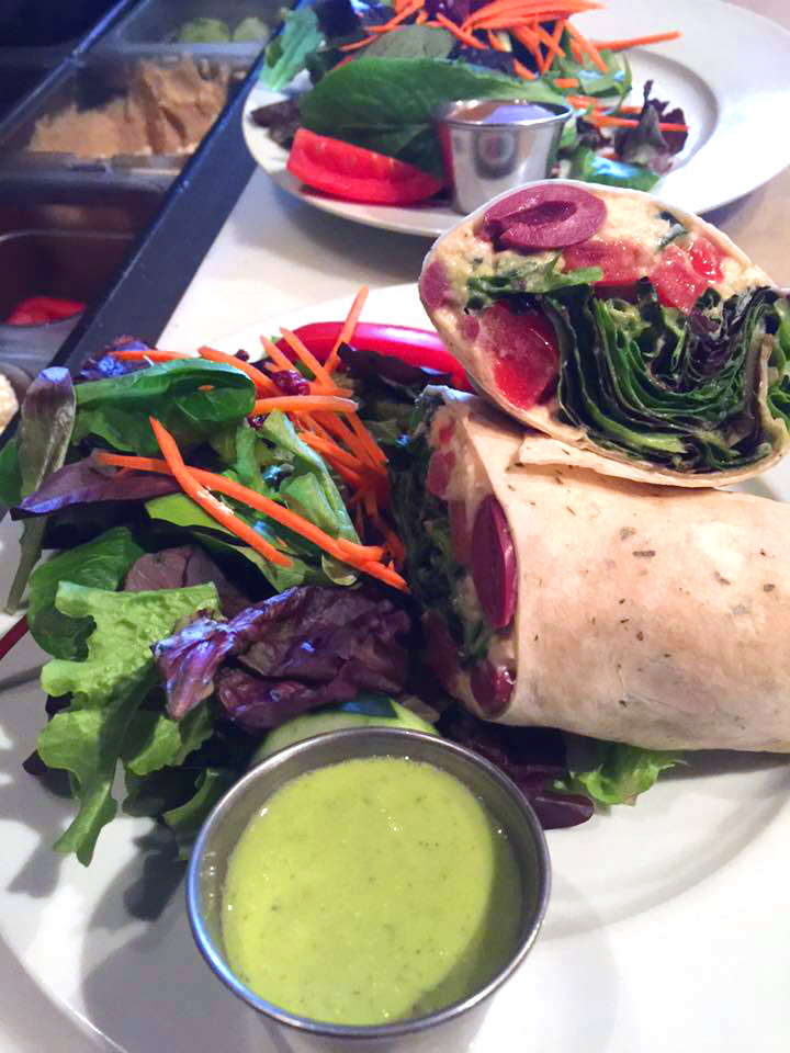 Chicken shawarma plate