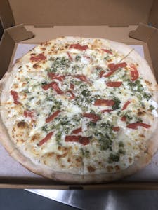 White Pizza Image