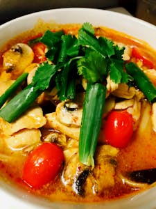 Chicken Tom Yum Noodle Soup Image