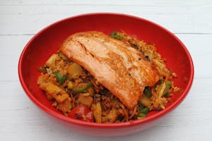 Spicy Thai Curry Salmon Image