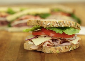 Classic Turkey & Swiss (Hot) (800 cal) Image