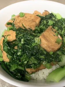 D18. Tofu with Salted Veggie 雪菜豆腐 Image