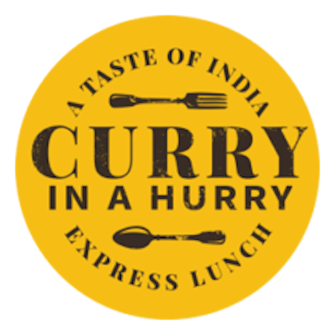 Curry In A Hurry restaurant logo - View nutrition facts, calories, and macros for menu items at 1103 Grand Blvd #125, Kansas City, MO 64106