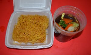 N12. Seafood Crispy Pan Fried Noodles Image