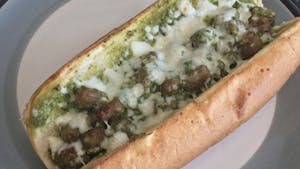 Sausage Pesto Sandwich Image