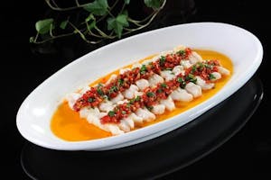 7. 剁椒蒸鱼片 Steamed Sliced Fish with Diced Hot Red Peppers Image