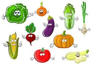 蔬菜类 Vegetables Image