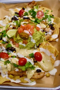 Loaded Vegan Nachos Image