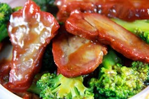 C12. Roast Pork with Broccoli Image