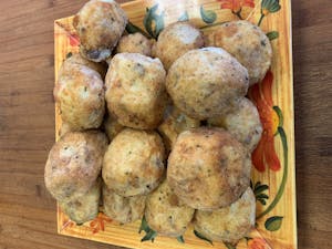 Prosciutto Rice Balls Image