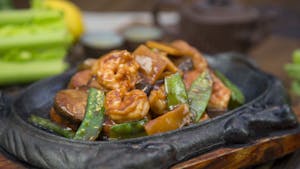 9. 海鲜玉子豆腐 Japanese Egg Tofu w. Shrimp Image