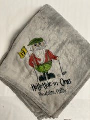 Ho Ho Hole in One Blanket Image
