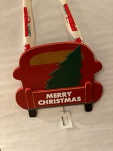 Wooden Hanging Truck and Tree Image