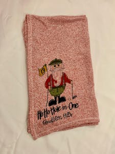 Ho Ho Ho in One Blanket (Red) Image