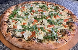 Pizza Portofino (Pesto Sauce) Image