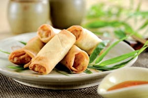 A1. Veggie Fried Spring Rolls素菜春卷 Image